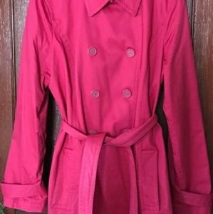 NWT short trench coat XL